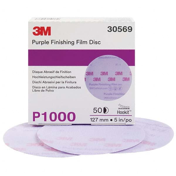 3M - Hook & Loop Discs Abrasive Type: Film Disc Disc Diameter (Inch): 5 - Caliber Tooling