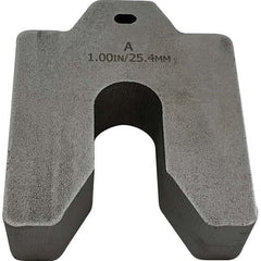 Maudlin Products - Metal Shim Stock Type: Slotted Shim Material: Stainless Steel - Caliber Tooling