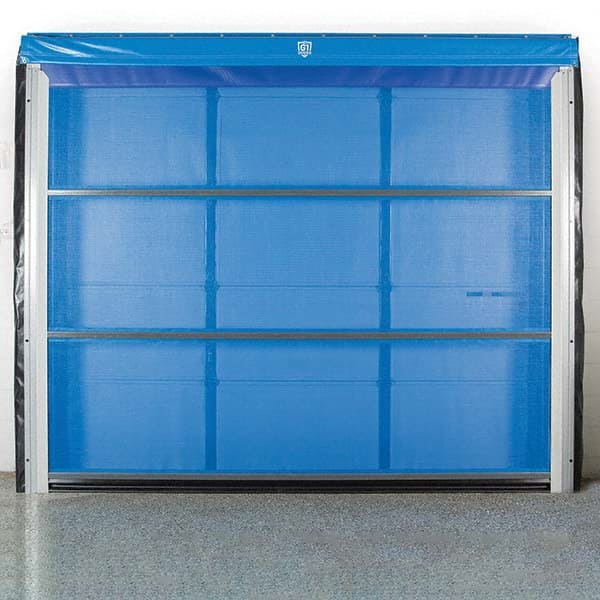 Goff's Enterprises - Dock Strip Doors/Curtains Type: Roll Up Dock Screen Door Width (Feet): 9 - Caliber Tooling