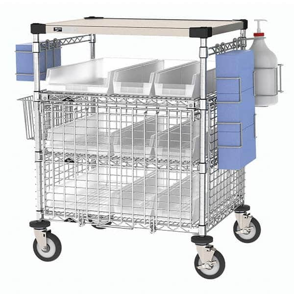 Metro - Carts Type: PPE Check-In Station Load Capacity (Lb.): 1,200 - Caliber Tooling