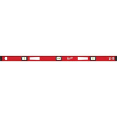 Milwaukee Tool - Box Beam, I-Beam & Torpedo Levels Level Type: I-Beam Number of Vials: 3 - Caliber Tooling