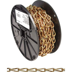 Campbell - Weldless Chain Type: Twist Link Coil Chain Load Capacity (Lb.): 240.000 - Caliber Tooling