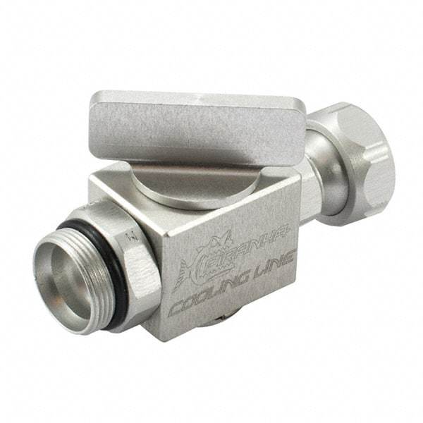 Piranha Cooling Line - Instrumentation Ball Valves Material: Aluminum Pipe Size: 0.25 (Inch) - Caliber Tooling