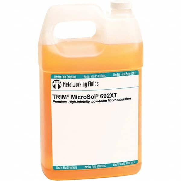 Master Fluid Solutions - TRIM MicroSol 692XT 1 Gal Bottle Cutting, Drilling, Sawing, Grinding, Tapping & Turning Fluid - Caliber Tooling