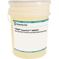 Master Fluid Solutions - TRIM HyperSol 888NXT 5 Gal Pail Cutting, Drilling, Sawing, Grinding, Tapping & Turning Fluid - Caliber Tooling