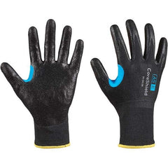 Honeywell - Size M (8), ANSI Cut Lvl A5, Puncture Lvl 1, Abrasion Lvl 6, Nitrile Coated Cut Resistant Gloves - Caliber Tooling