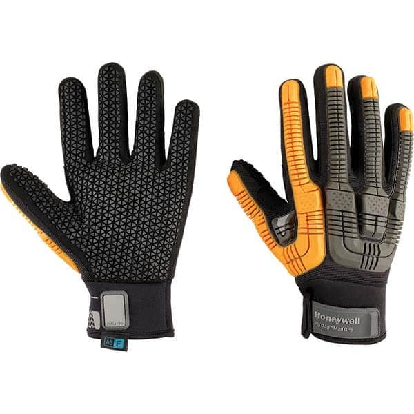 Honeywell - Size L (9), ANSI Cut Lvl A6, Abrasion Lvl 4, Rubber Coated Cut Resistant Gloves - Caliber Tooling