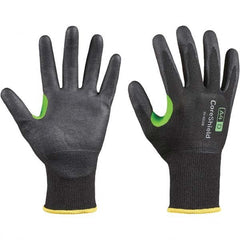 Honeywell - Size M (8), ANSI Cut Lvl A4, Puncture Lvl 1, Abrasion Lvl 6, Nitrile Coated Cut Resistant Gloves - Caliber Tooling