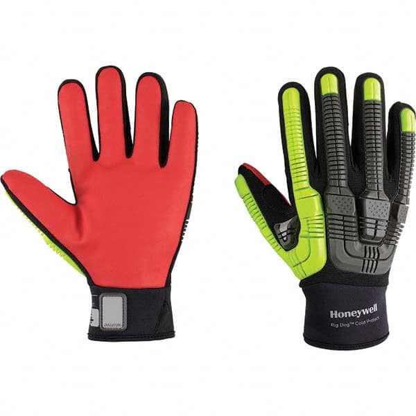 Honeywell - Size 2XL (11), ANSI Cut Lvl A6, Abrasion Lvl 4, Rubber Coated Cut Resistant Gloves - Caliber Tooling