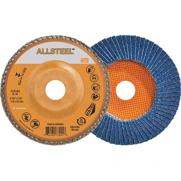 WALTER Surface Technologies - Flap Discs Abrasive Type: Coated Flap Disc Type: Type 27 - Caliber Tooling