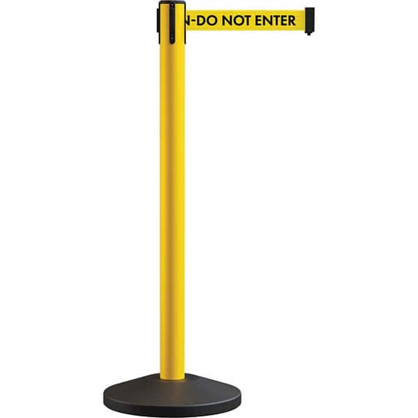 Trafford Industrial - Barrier Posts Type: Stanchion Post Color/Finish: Yellow - Caliber Tooling