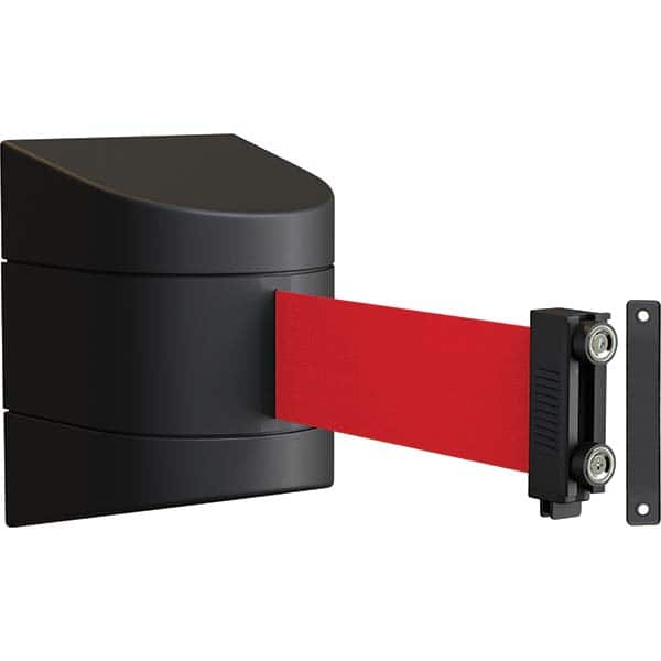 Trafford Industrial - Barrier Parts & Accessories Type: Belt Barrier Color: Black - Caliber Tooling