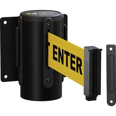 Trafford Industrial - Barrier Parts & Accessories Type: Belt Barrier Color: Black - Caliber Tooling