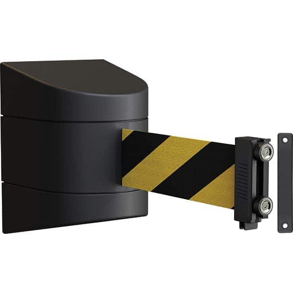 Trafford Industrial - Barrier Parts & Accessories Type: Belt Barrier Color: Black - Caliber Tooling