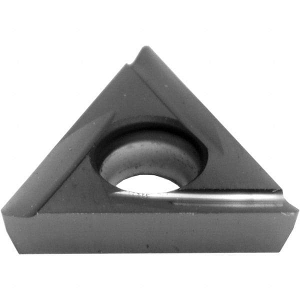 Sumitomo - TPGT221 LFX Grade AC5025S Carbide Turning Insert - TiAlSiN Finish, 60° Triangle, 1/4" Inscr Circle, 1/8" Thick, 0.0156" Corner Radius - Caliber Tooling