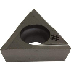 Sumitomo - TPGG331 L Grade AC5025S Carbide Turning Insert - TiAlSiN Finish, 60° Triangle, 3/8" Inscr Circle, 3/16" Thick, 0.0156" Corner Radius - Caliber Tooling