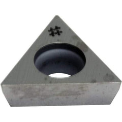 Sumitomo - TPGA331 Grade AC5015S Carbide Turning Insert - TiAlSiN Finish, 60° Triangle, 3/8" Inscr Circle, 3/16" Thick, 0.0156" Corner Radius - Caliber Tooling