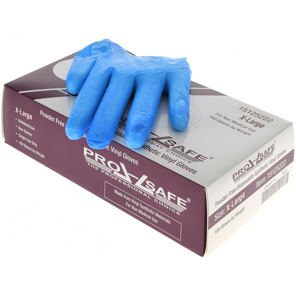 No Brand - Size XL, 3 mil, Synthetic Hybrid Disposable Gloves - Caliber Tooling