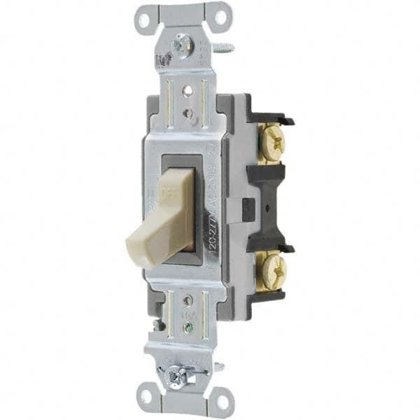 Bryant Electric - Wall & Dimmer Light Switches Switch Type: NonDimmer Switch Operation: Toggle - Caliber Tooling