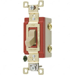 Bryant Electric - Wall & Dimmer Light Switches Switch Type: NonDimmer Switch Operation: Toggle - Caliber Tooling