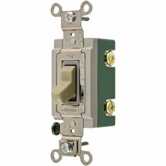 Bryant Electric - Wall & Dimmer Light Switches Switch Type: NonDimmer Switch Operation: Toggle - Caliber Tooling