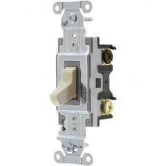 Bryant Electric - Wall & Dimmer Light Switches Switch Type: Four Way Switch Operation: Toggle - Caliber Tooling