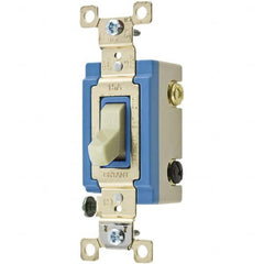 Bryant Electric - Wall & Dimmer Light Switches Switch Type: Four Way Switch Operation: Toggle - Caliber Tooling