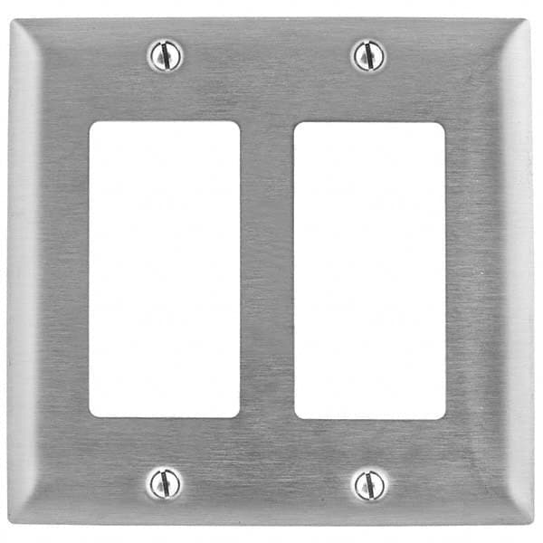 Bryant Electric - Wall Plates Wall Plate Type: Outlet Wall Plates Color: Metallic - Caliber Tooling