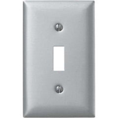 Bryant Electric - Wall Plates Wall Plate Type: Switch Plates Color: Metallic - Caliber Tooling