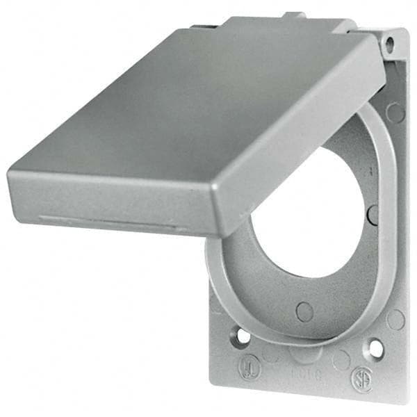 Bryant Electric - Weatherproof Box Covers Cover Shape: Rectangle Number of Holes in Outlet: 1 - Caliber Tooling