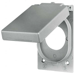 Bryant Electric - Weatherproof Box Covers Cover Shape: Rectangle Number of Holes in Outlet: 1 - Caliber Tooling