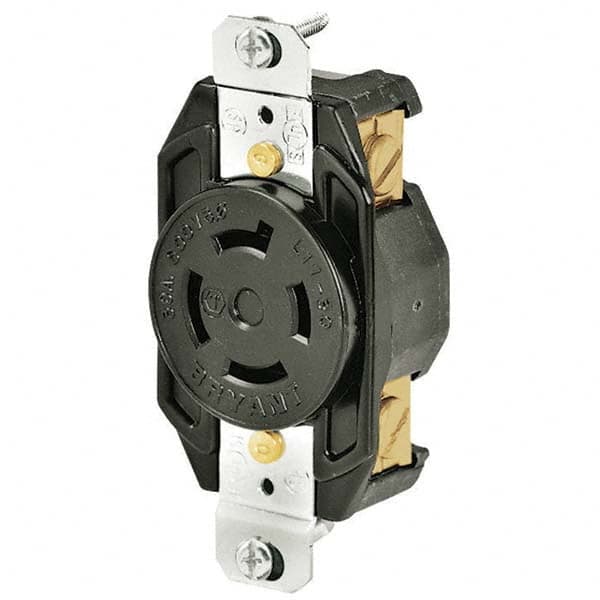 Bryant Electric - Twist Lock Receptacles Receptacle/Part Type: Receptacle Gender: Female - Caliber Tooling