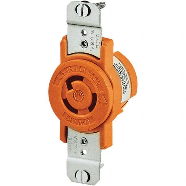 Bryant Electric - Twist Lock Receptacles Receptacle/Part Type: Receptacle Gender: Female - Caliber Tooling