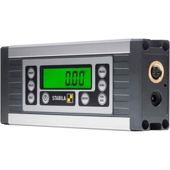 Stabila - Digital & Dial Protractors Style: Digital Protractor Measuring Range (Degrees): 360.00 - Caliber Tooling