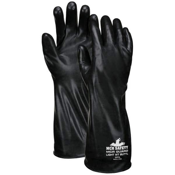 MCR Safety - Chemical Resistant Gloves Material: Butyl Numeric Size: 8 - Caliber Tooling