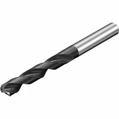 Sandvik Coromant - 4.5mm 140° Spiral Flute Solid Carbide Screw Machine Drill Bit - Caliber Tooling