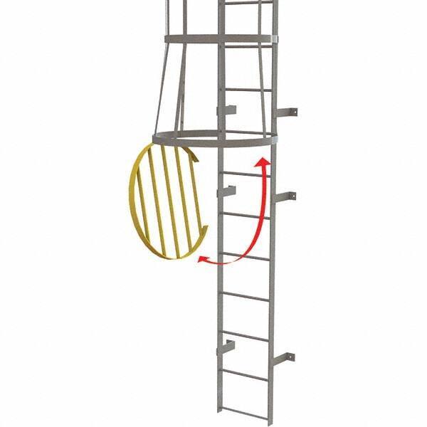 TRI-ARC - Ladder Accessories Type: Door For Use With: Tri-Arc Fixed Yellow Steel Cage Ladders - Caliber Tooling