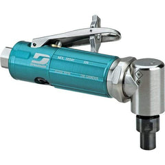 Dynabrade - Air Die Grinders Type: Angle Die Grinder Collet Size (Inch): 1/4 - Caliber Tooling