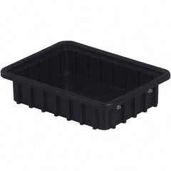 LEWISBins+ - 8-3/8" Wide x 2-1/2" High, Black Bin Divider Box - Use with DV0825 Short, DV1025 Long - Caliber Tooling