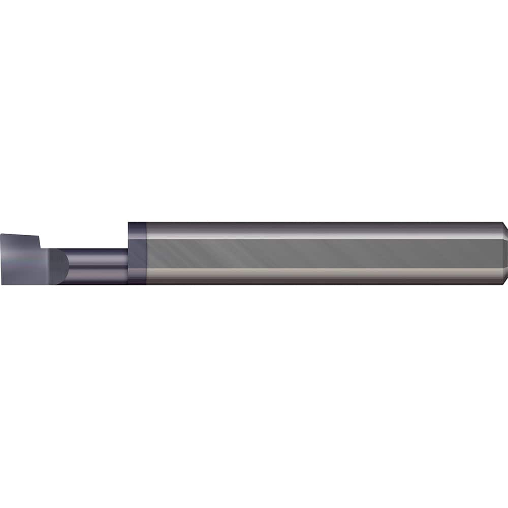 Micro 100 - Boring Bars; Minimum Bore Diameter (Decimal Inch): 0.0600 ; Maximum Bore Depth (Decimal Inch): 0.1500 ; Material: Solid Carbide ; Boring Bar Type: Boring ; Shank Diameter (Decimal Inch): 0.1250 ; Shank Diameter (Inch): 1/8 - Exact Industrial Supply