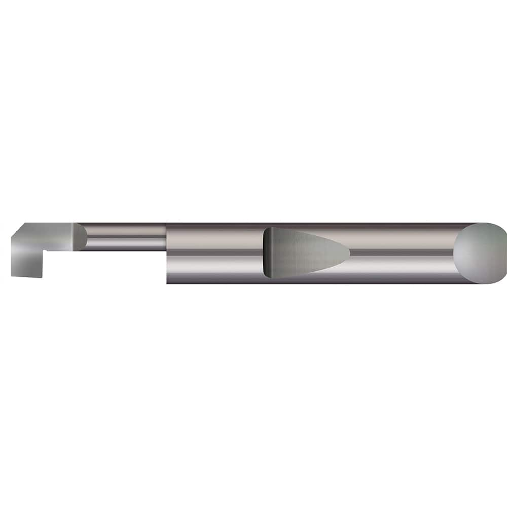 Micro 100 - Boring Bars; Minimum Bore Diameter (Decimal Inch): 0.4900 ; Maximum Bore Depth (Decimal Inch): 1.8000 ; Material: Solid Carbide ; Boring Bar Type: Back Boring ; Shank Diameter (Decimal Inch): 0.5000 ; Shank Diameter (Inch): 1/2 - Exact Industrial Supply