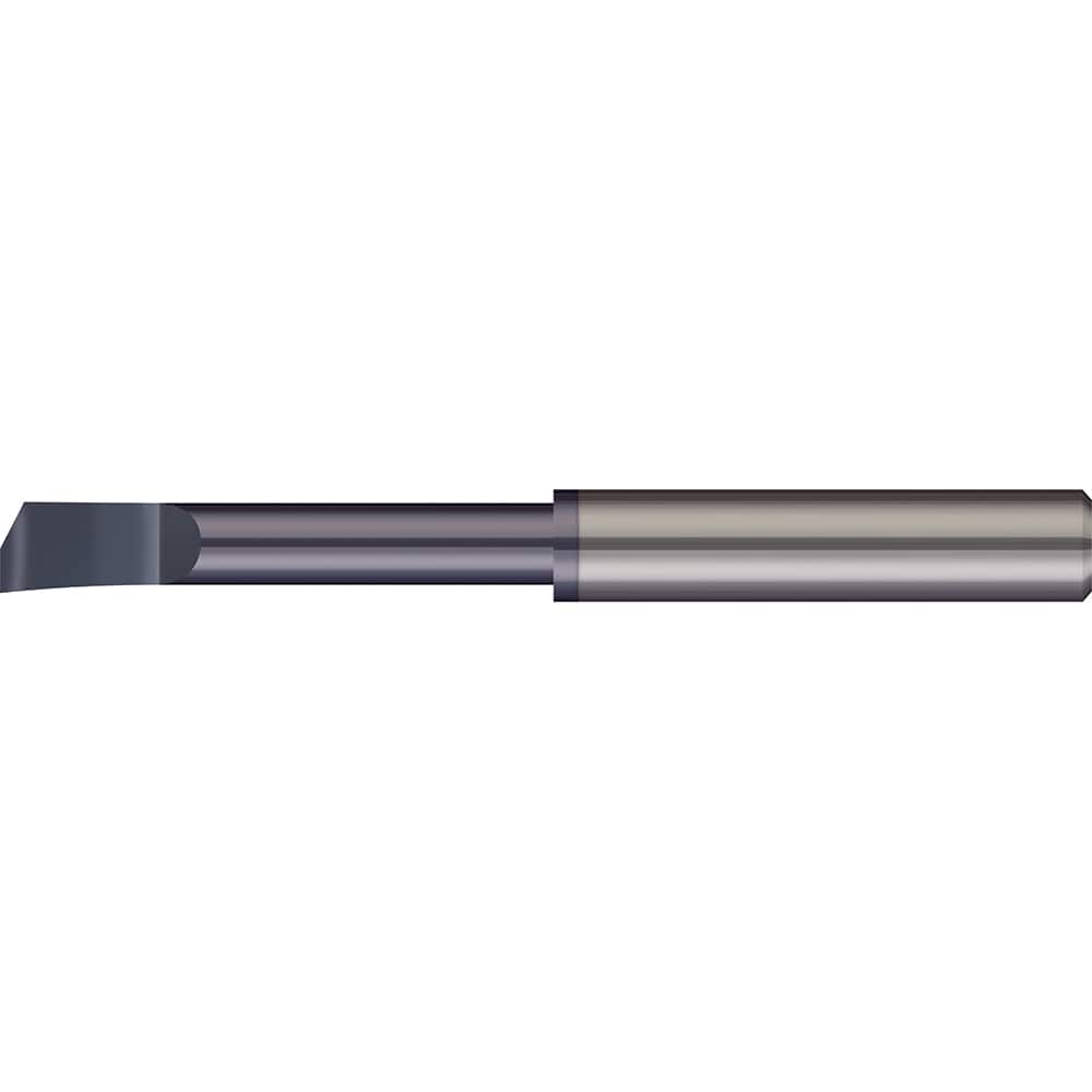 Micro 100 - Boring Bars; Minimum Bore Diameter (Decimal Inch): 0.1100 ; Minimum Bore Diameter (mm): 2.800 ; Maximum Bore Depth (Decimal Inch): 1.0000 ; Maximum Bore Depth (Inch): 1 ; Material: Solid Carbide ; Boring Bar Type: Boring - Exact Industrial Supply