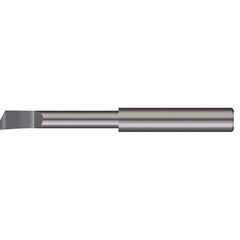 Micro 100 - Boring Bars; Minimum Bore Diameter (Decimal Inch): 0.0275 ; Maximum Bore Depth (Decimal Inch): 0.2500 ; Maximum Bore Depth (Inch): 1/4 ; Material: Solid Carbide ; Boring Bar Type: Boring ; Shank Diameter (Decimal Inch): 0.1250 - Exact Industrial Supply