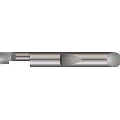 Micro 100 - Boring Bars; Minimum Bore Diameter (Decimal Inch): 0.0800 ; Maximum Bore Depth (Decimal Inch): 0.5000 ; Maximum Bore Depth (Inch): 1/2 ; Material: Solid Carbide ; Boring Bar Type: Boring ; Shank Diameter (Decimal Inch): 0.1875 - Exact Industrial Supply