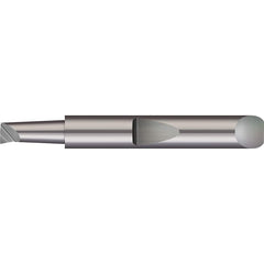 Micro 100 - Boring Bars; Minimum Bore Diameter (Decimal Inch): 0.2300 ; Maximum Bore Depth (Decimal Inch): 1.5000 ; Maximum Bore Depth (Inch): 1-1/2 ; Material: Solid Carbide ; Boring Bar Type: Boring ; Shank Diameter (Decimal Inch): 0.2500 - Exact Industrial Supply