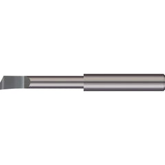 Micro 100 - Boring Bars; Minimum Bore Diameter (Decimal Inch): 0.3400 ; Maximum Bore Depth (Decimal Inch): 1.5000 ; Maximum Bore Depth (Inch): 1-1/2 ; Material: Solid Carbide ; Boring Bar Type: Boring ; Shank Diameter (Decimal Inch): 0.3750 - Exact Industrial Supply