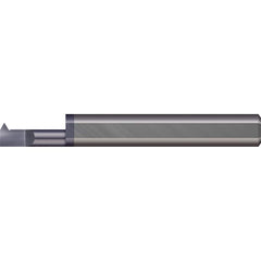 Micro 100 - Single Point Threading Tools; Thread Type: Internal ; Material: Solid Carbide ; Profile Angle: 60 ; Threading Diameter (Decimal Inch): 0.2300 ; Cutting Depth (Decimal Inch): 0.7500 ; Maximum Threads Per Inch: 40 - Exact Industrial Supply