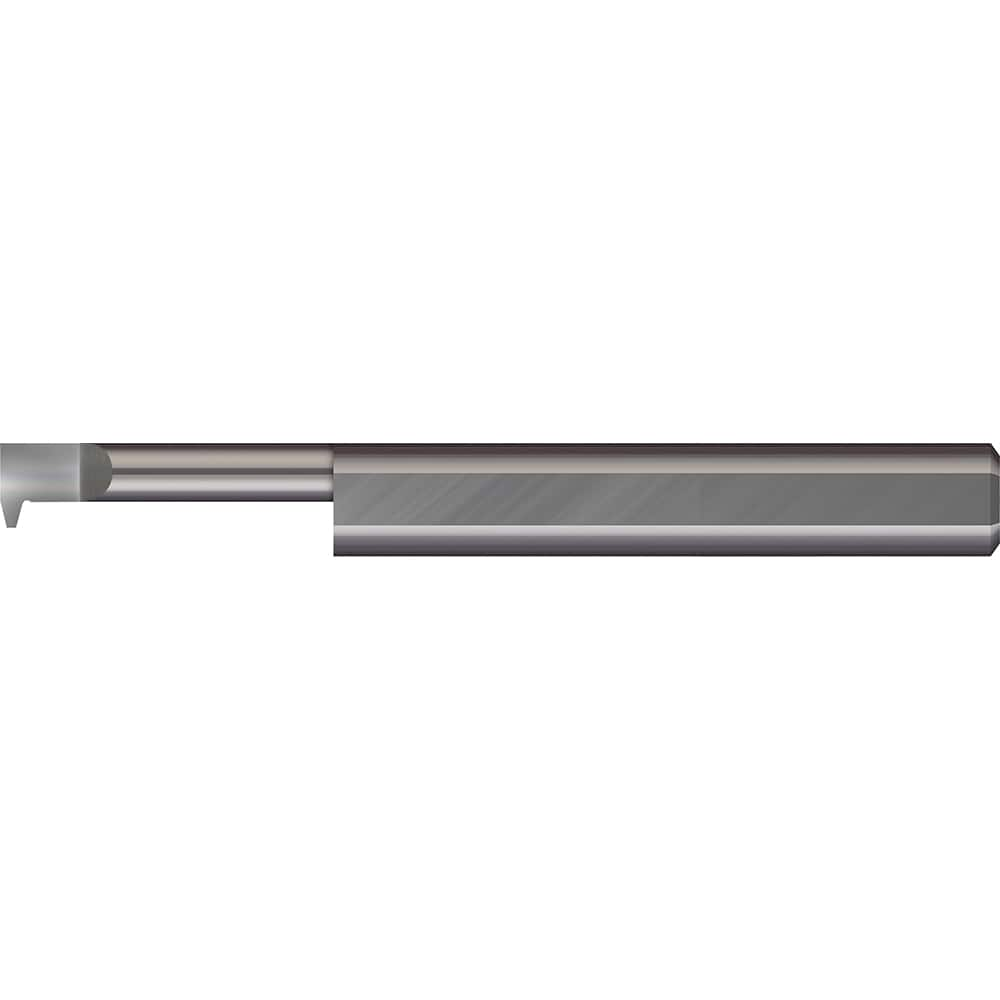 Micro 100 - Single Point Threading Tools; Thread Type: ACME Internal ; Material: Solid Carbide ; Profile Angle: 29 ; Threading Diameter (Decimal Inch): 0.2550 ; Cutting Depth (Decimal Inch): 0.5000 ; Maximum Threads Per Inch: 14 - Exact Industrial Supply