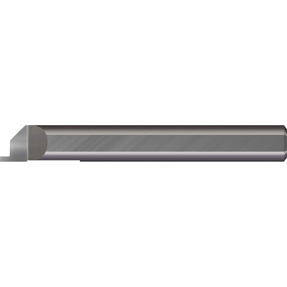 Micro 100 - Grooving Tools; Grooving Tool Type: Face ; Material: Solid Carbide ; Shank Diameter (Decimal Inch): 0.1875 ; Shank Diameter (Inch): 3/16 ; Groove Width (Decimal Inch): 0.0590 ; Projection (Decimal Inch): 0.1000 - Exact Industrial Supply