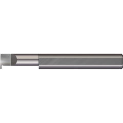 Micro 100 - Grooving Tools; Grooving Tool Type: Full Radius ; Material: Solid Carbide ; Shank Diameter (Decimal Inch): 0.2500 ; Shank Diameter (Inch): 1/4 ; Groove Width (Decimal Inch): 0.0250 ; Projection (Decimal Inch): 0.0500 - Exact Industrial Supply